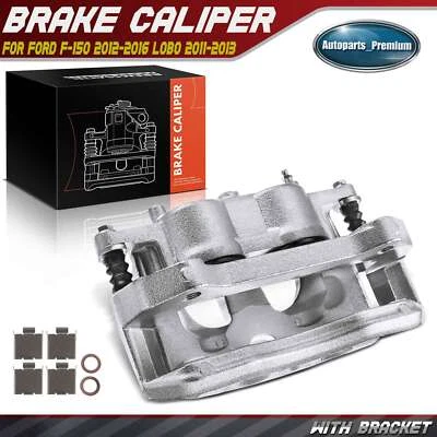 Передний левый суппорт дискового тормоза со стороны водителя с кронштейном для Ford F-150 2012-2020 - Изображение 1 из 4