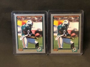 2001 Topps Chris Chambers Rookie Card RC (#356) - Lot of 2x