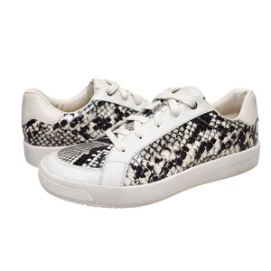 Zapatillas de cuero COLE HAAN GrandPro 360 Paris talla 9 estampado de serpiente pitón W21202 - Imagen 1 de 14