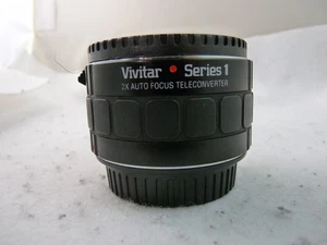 VIVITAR SERIES 1 2X C-AF 1 7 ELEMENTS Teleconverter Lens for Canon - Picture 1 of 6