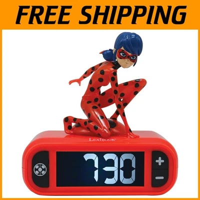 Miraculous Ladybug Alarm Clock with Night Light - Image 1 of 4