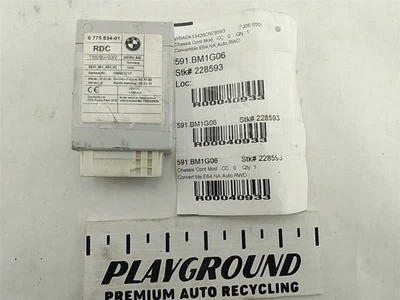 Módulo de control electrónico de presión de neumáticos BMW 650i E63 E64 compatible con 06-10  Foto 1 de 4