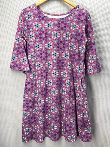 Vestido Svaha Mujer Grande Bugged Hasta la Rodilla Boho Elástico Colorido Rosa - Imagen 1 de 7