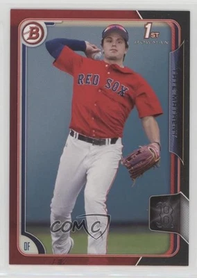 2015 Bowman Draft Asia Exclusive Black & Red Tate Matheny #89 - Image 1 of 2