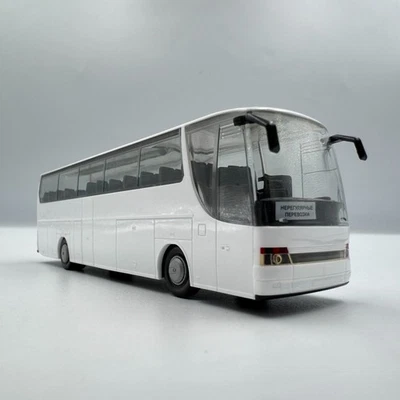 UkrAuto Kässbohrer Setra S315 Bus (White “Irregular Transport”) scale 1/87 (H0) - Image 1 of 4