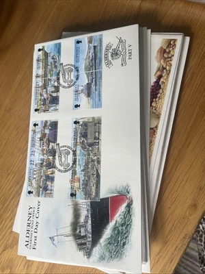 31 Alderney Guernsey First Day Covers Collection - Image 1 of 4