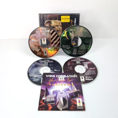 WING COMMANDER III: Heart of the Tiger COMPLETO ENG per Panasonic 3DO - Testato - Immagine 1 di 4