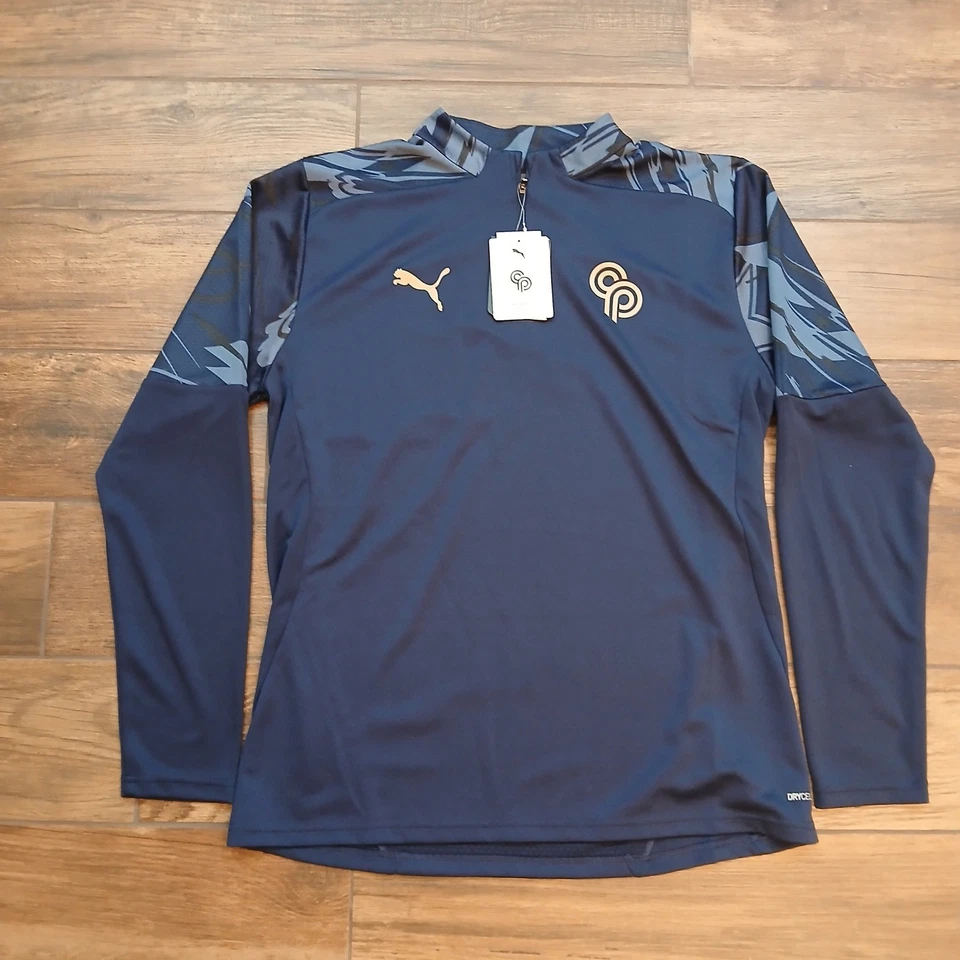 Christian Pulisic CP10 Puma Men's Large Soccer Quarter-Zip Pullover L