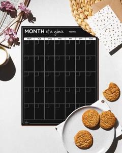 Magnetic Fridge Month Planner - Picture 1 of 2