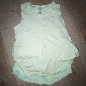 Athleta Girl Neon Mint Green 100% Organic Cotton Tank Top Girl’s XS/6 - Picture 1 of 5