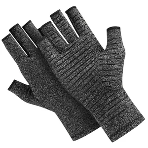 Guantes de medio dedo hombre para ejercicio levantamiento de pesas hombres - Imagen 1 de 12