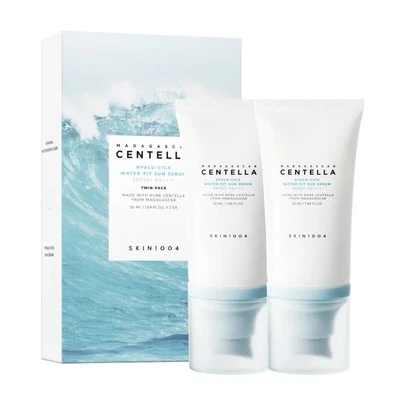 SKIN1004 - Madagascar Hyalu-CICA Water-Fit Sun Serum SPF50+ TWIN PACK (2 PACK)