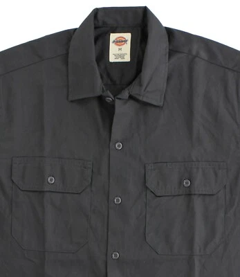 Camisas de trabajo Dickie's para hombre, camisas de manga corta de mezcla de algodón, bolsillos delanteros Foto 1 de 4