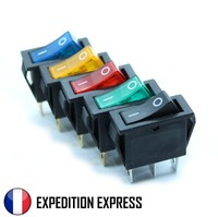 modélisme Interrupteur DIP switch 12 positions bleu