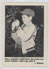 1983 Pacific Leave it to Beaver Gee I wouldn't mind facin' the truth #57 3c7