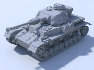 Blitzkrieg Miniatures WWII Panzer 4 Ausf F2 1/56 28mm Bolt Action BMPZR4F2 - Picture 1 of 1