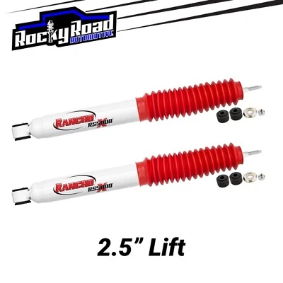 "Amortiguadores delanteros Rancho RS5000X (2) para Ford F250 F350 Super Duty 2005-2024 4x4 2,5""" Foto 1 de 4