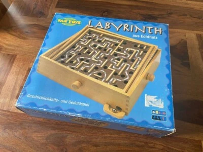 Labyrinth aus Echtholz von Pan Toys - Bild 1 von 4