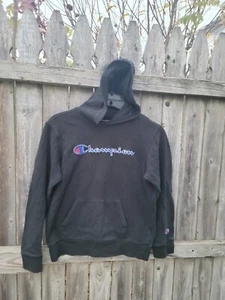 Champion Boy's L Black Hoodie - Picture 1 of 2