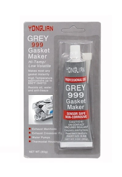 Guarnizione Siliconica Grigia Pasta Mastice Alte Temperature Motore Auto sus - Immagine 1 di 1