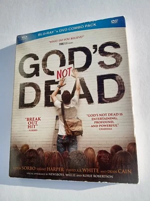 God's Not Dead Blu-ray/ DVD Combo Pack 2013 Pure Flix New Sealed  - Image 1 of 4