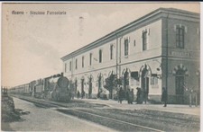 ACERRA CASERTA STAZIONE FERROVIARIA CON TRENO 1930 SUPER !