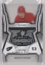 2021-22 SPx Finite Rookies /399 Moritz Seider #F-44 Rookie RC