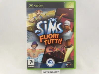 THE SIMS FUORI TUTTI XBOX CLASSIC PRIMO MODELLO PAL ITALIANO ORIGINALE COMPLETO - Immagine 1 di 4