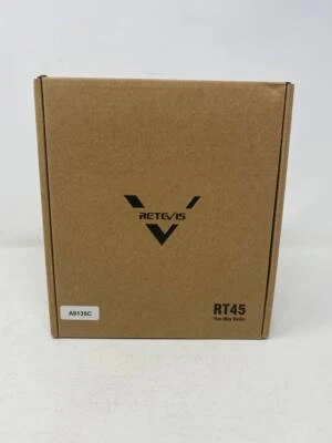 Retevis RT45 FRS Walkie Talkie Long Range Two Way Radio NOAA Dual Watch Outdoor - Image 1 of 4