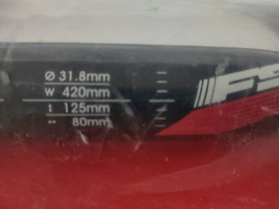 FSA Energy Wing Pro Compact Drop Handlebar 42cm 31.8 125mm Drop 80mm Reach 272g - Image 1 of 4