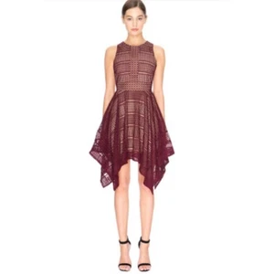 Keepsake the Label Revolve NWT Dress Small Lace Burgundy S Sweet Nothing - Picture 1 of 10