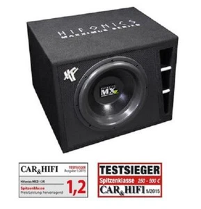 HIFONICS MXZ-12R Bassreflex Gehäuse-Sub Leistung 1000Watt RMS / 2000 Watt max - Bild 1 von 4