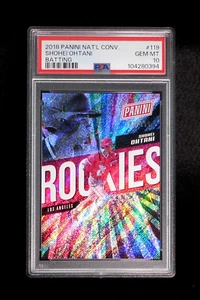 2018 Panini National Convention Shohei Ohtani #119 RC Rookie Batting /399 PSA 10 - Picture 1 of 2