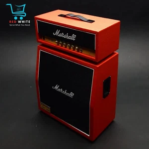 Mini Marshall JCM800 Amplifier – 2 Stack Orange – 1:12 Scale Free Shipp - Picture 1 of 3