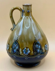 Royal Doulton Art Nouveau Stoneware Flagon - Picture 1 of 17
