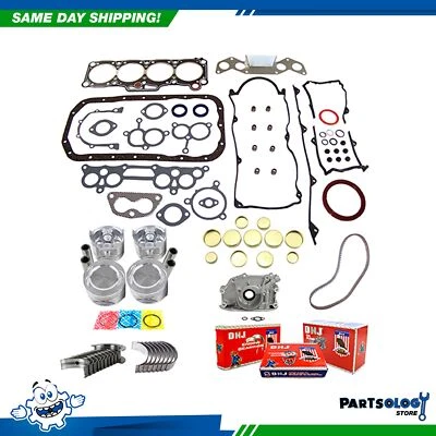 DNJ EK405BM 主发动机重建套件 适用于 86-87 马自达 626 2.0L L4 SOHC 8v — 第 1/4 张图片