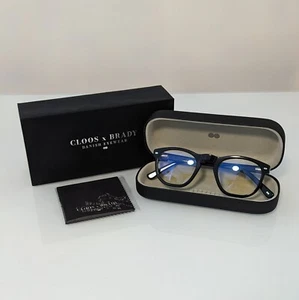 NEW Christopher Cloos x Tom Brady Blue Light Glasses, HERMOSA Noire - Picture 1 of 6