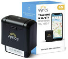Vehicle OBD GPS Safety Tracker Vyncs 4G LTE No Monthly Fee Real Time Location