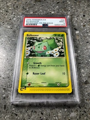 Pokemon TCG Cards Bulbasaur 39/95 Team Magma vs Team Aqua PSA 9 MINT - Image 1 of 4