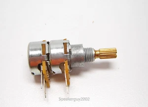 Ampeg - Kiste 10K Potentiometer mit Unterbrechungsschalter - 3/16" geschlinkt - 70-103-27 - Bild 1 von 2