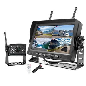 Wireless Backup Camera Digital With 7’’ Monitor System Kit Rear View 50m Range - Picture 1 of 24