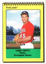 1991 ProCards Conde Cortez #1447 Birmingham Barons