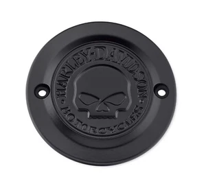 TIMER COVER ACCENSIONE ANTICIPO HARLEY DAVIDSON XL SPORTSTER SKULL WILLIE G. - Imagen 1 de 2