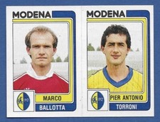 PANINI FOOTBALLERS FIGURE 1986/87 - REC/REMOVED - NO.440 BALLOT/.. - MODENA