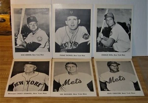 Vintage 1962 New York Mets 1st Season Picture Pack Set of 12 Photographs - Picture 1 of 13