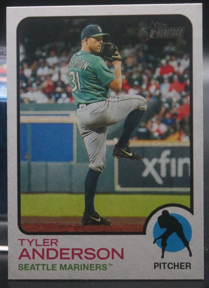 Tyler Anderson (Mariners) - 2022 Topps Heritage #369 - Image 1 of 1