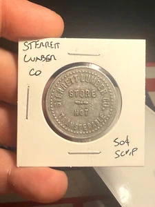 Scrip de 50 centavos Sterrett Lumber Company - Imagen 1 de 2