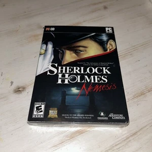 PC CD ROM Sherlock Holmes: Nemesis (PC, 2008) mit Box - 2 Disc CD NEU - Bild 1 von 9