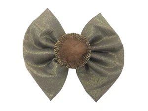 FERMAGLIO CAPELLI VINTAGE LAME' ORO JEAN PAUL PINZE MOLLETTE MADE IN FRANCE CM15 - Picture 1 of 2