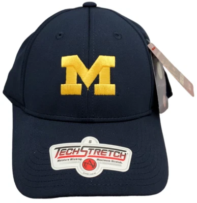 Шляпа Michigan Wolverines классная сетчатая максимальная эластичная - Изображение 1 из 4
